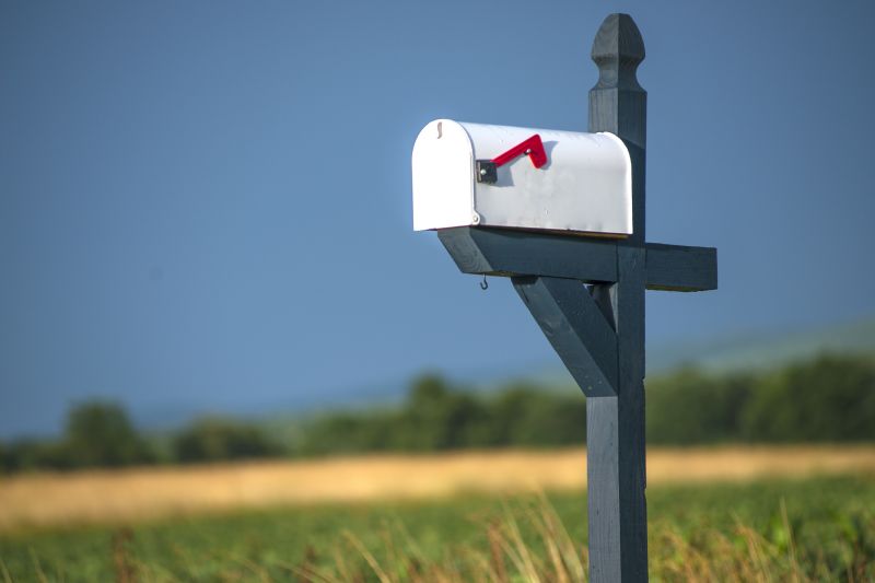 Wall Mailbox Mounting